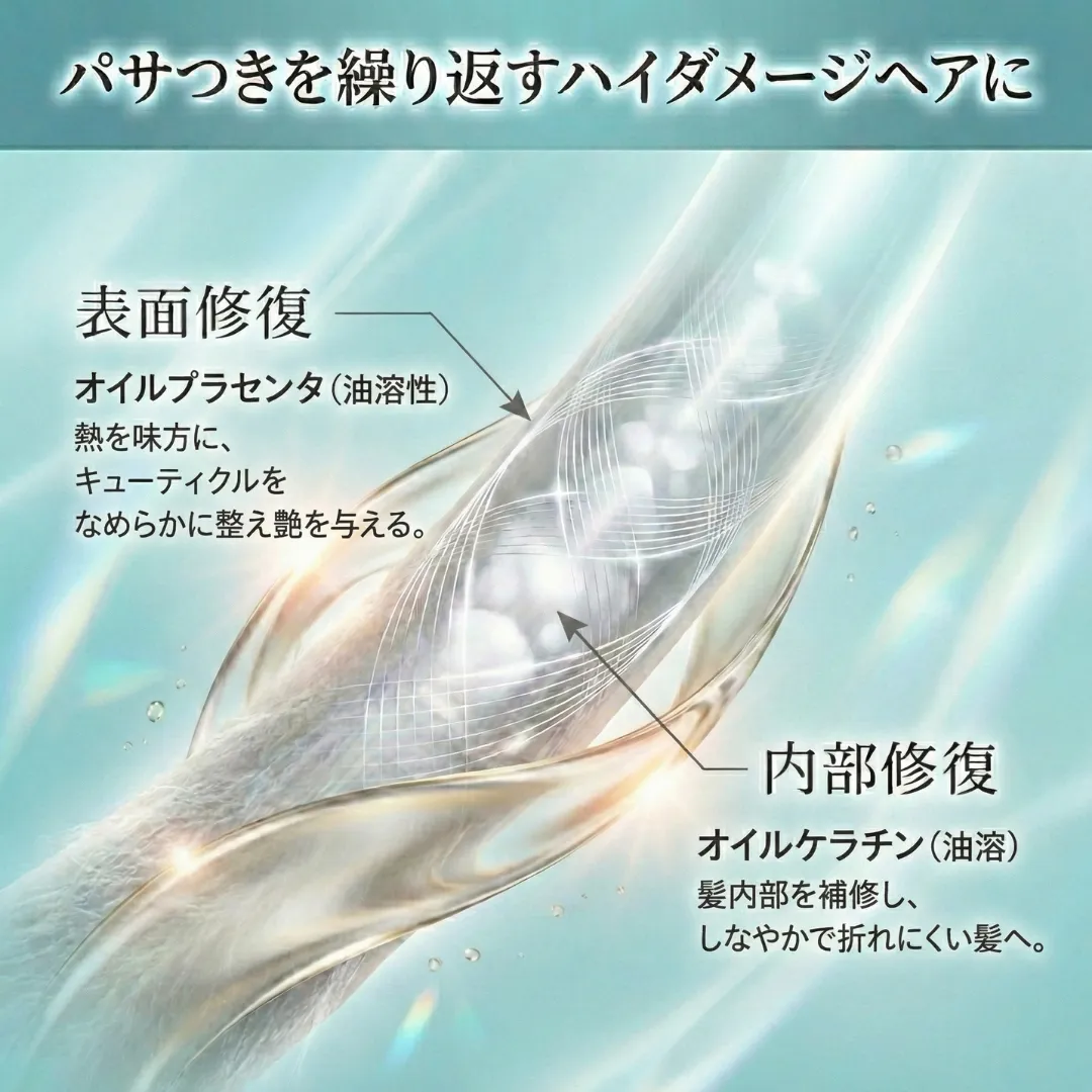 ゴクビプロ プレミアム グリーンティーアロマ グロスセラムの説明04