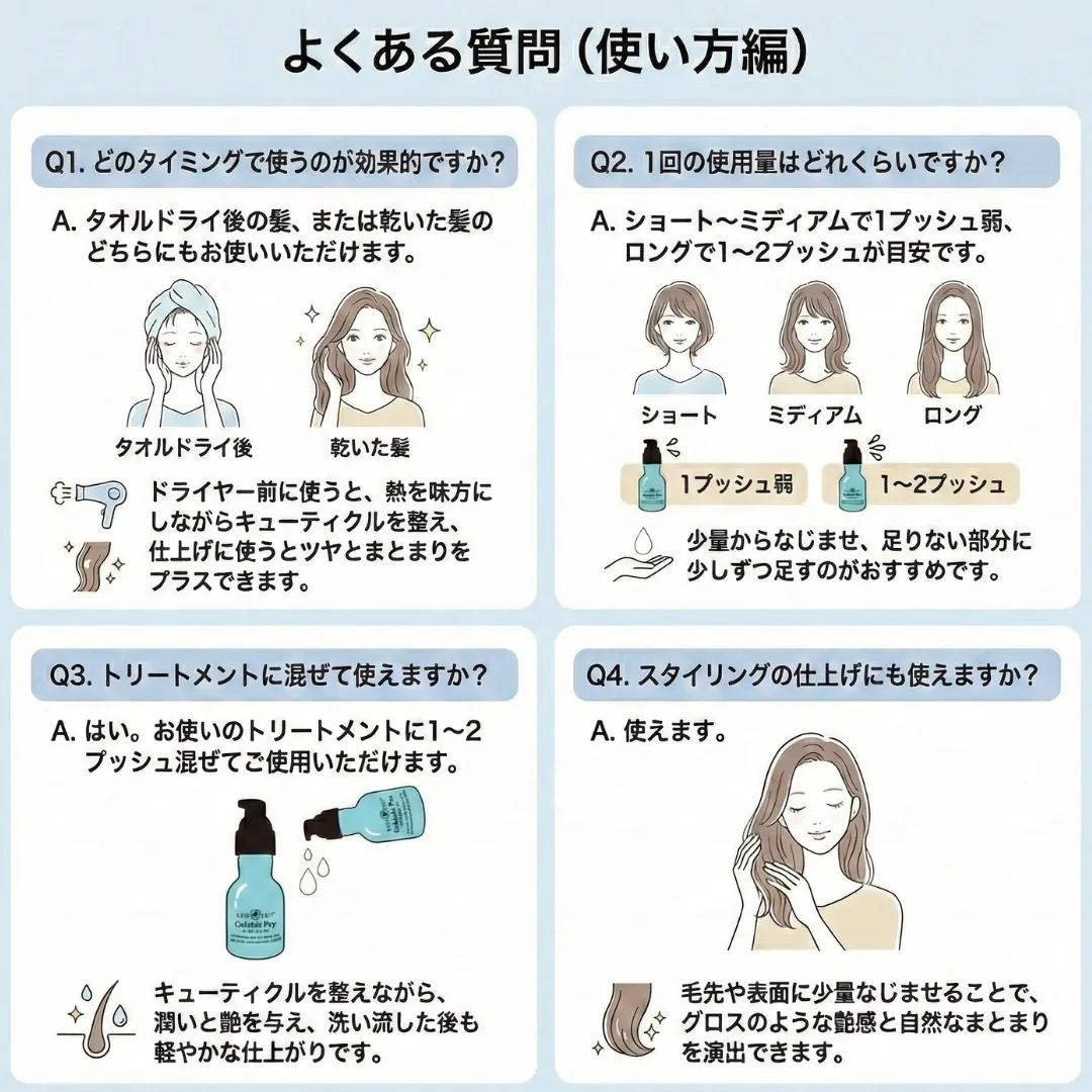 ゴクビプロ プレミアム グリーンティーアロマ グロスセラムの説明18