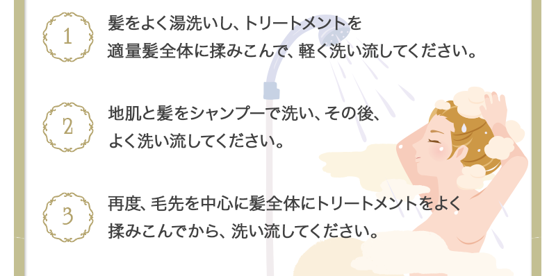 ゴクビプログリーンティーアロマヘアシリーズは毎日ご使用頂けます。